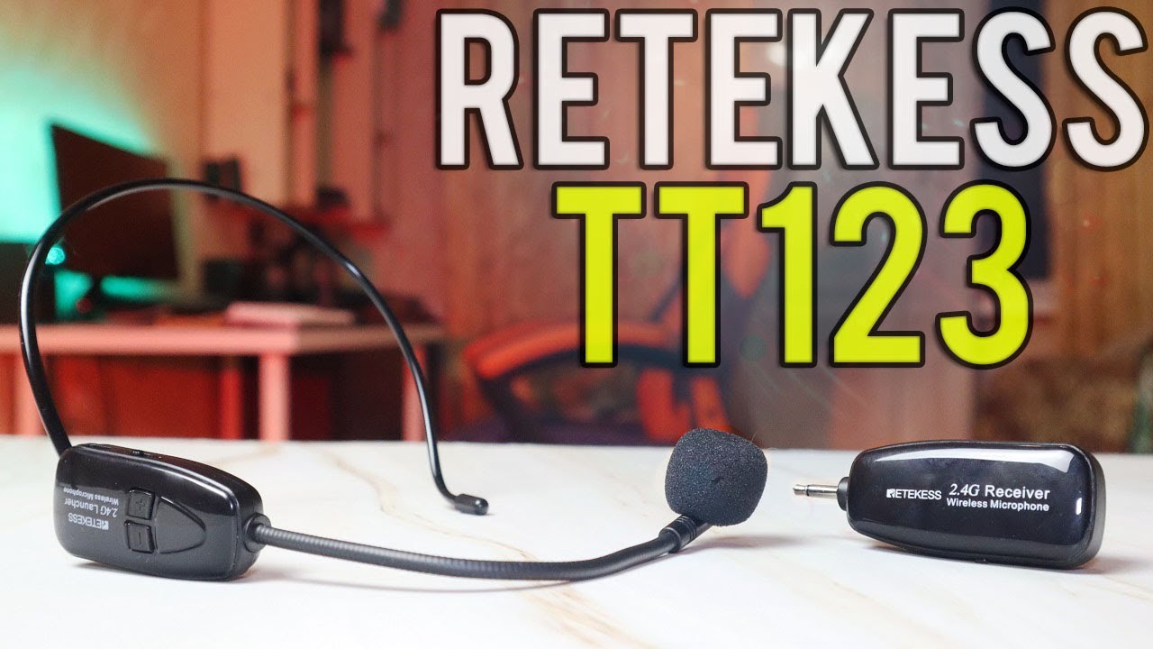 Retekess TT123 Обзор беспроводного микрофона с Алиэкспресс