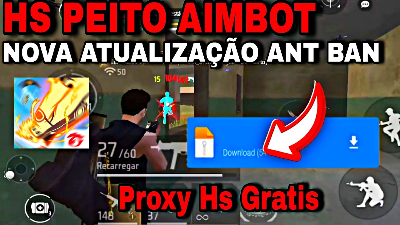 HS PEITO PROXY HS GRATIS NOVA ATUALIZA&Ccedil;&Atilde;O LINK DIRETO ANTBAN HS PEITO AIMBOT HOLOGRAMA XIT GRATIS