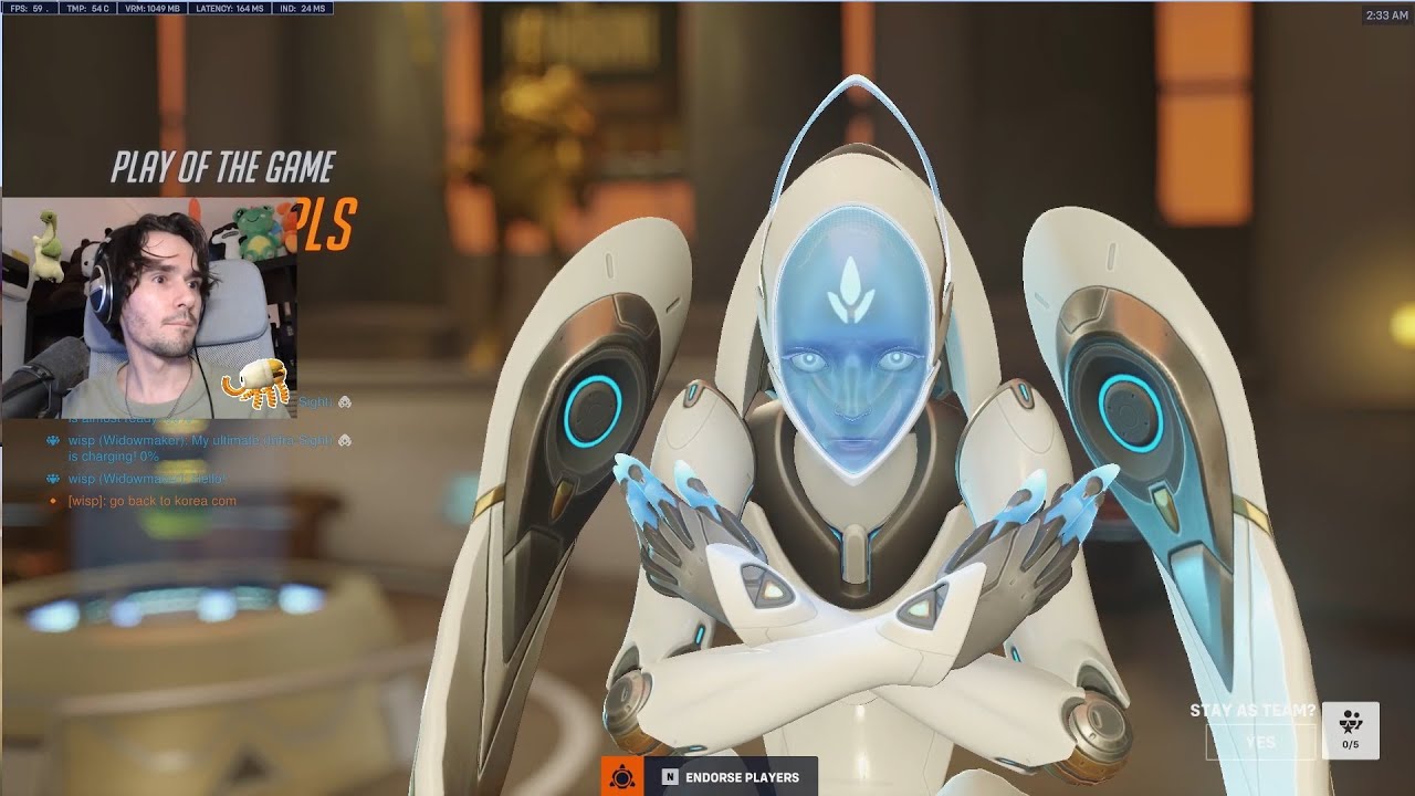 POTG! COLOURHEX TRACER + ECHO - OVERWATCH 2 SEASON 12 TOP 500 GAMEPLAY