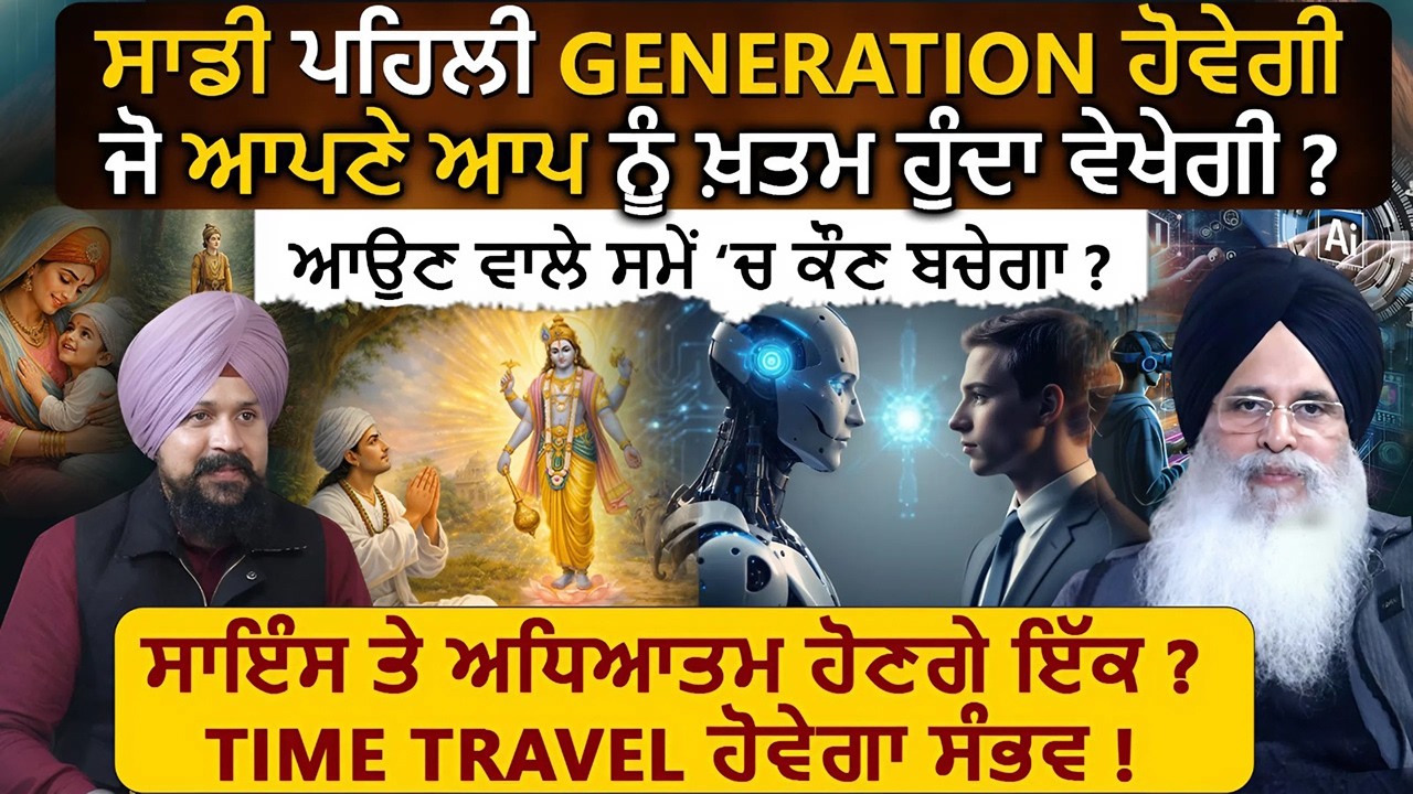 ਸਾਇੰਸ ਤੇ ਅਧਿਆਤਮ ਹੋਣਗੇ ਇੱਕ ? Jaswinder Singh | Adab Maan | Science & Spiritual | #God #ai | 1TV