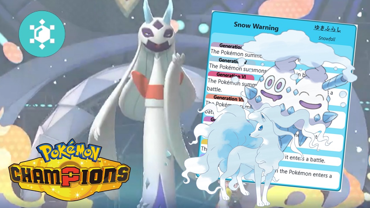 КОМАНДА С МЕГА-ФРОСЛАСС ЛЕДЯНОГО ТИПА!! (Pokemon Champions)