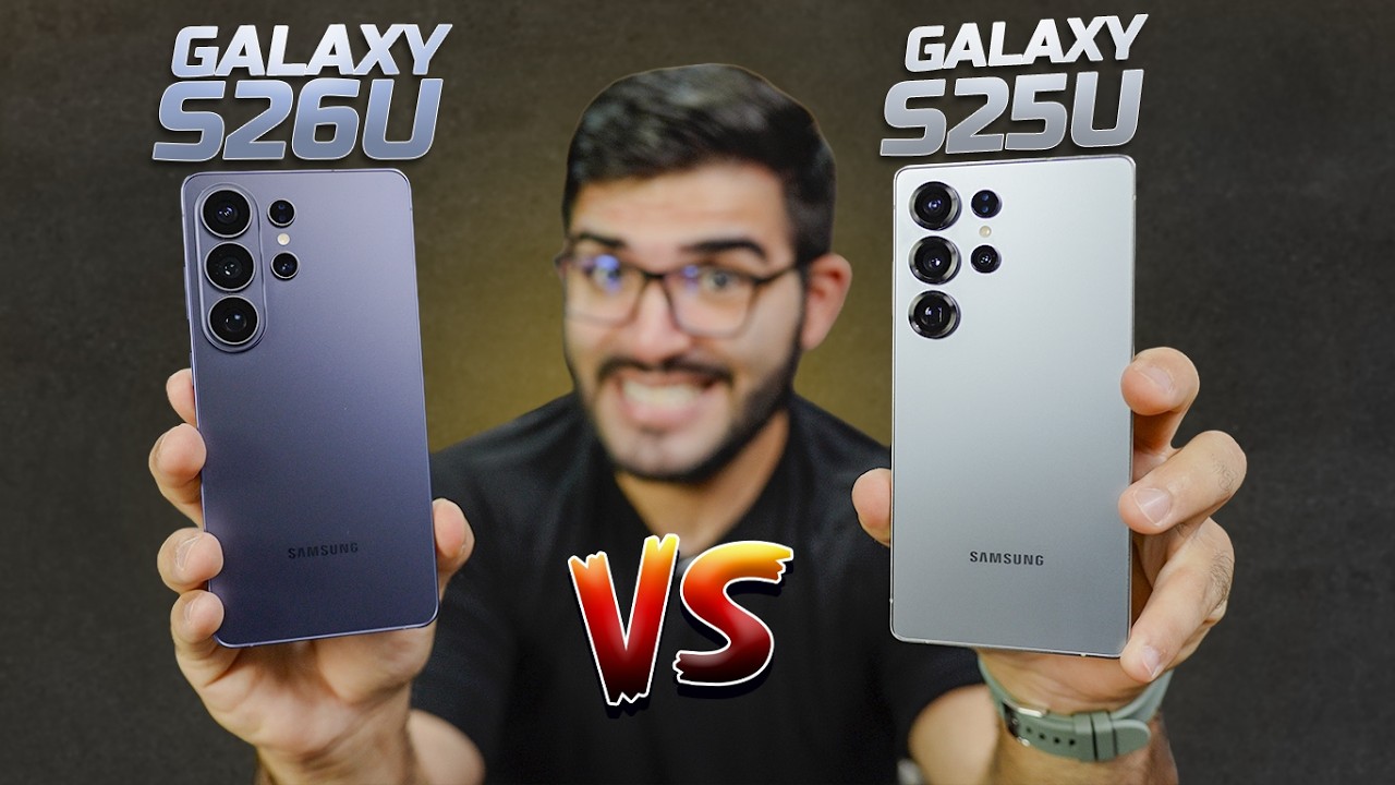 100% SINCERO! Galaxy S26 Ultra vs Galaxy S25 Ultra! NÃO MUDA NADA? (Teste completo)