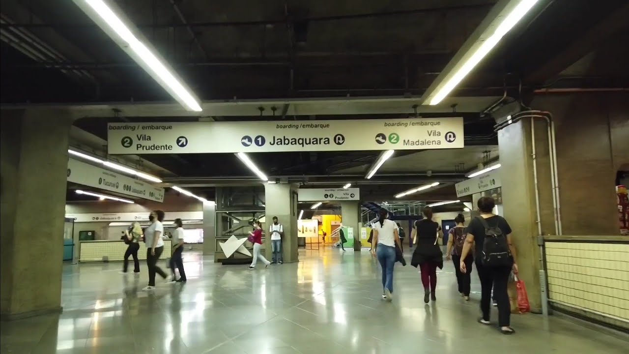 Estação Paraíso Linha 1- Azul