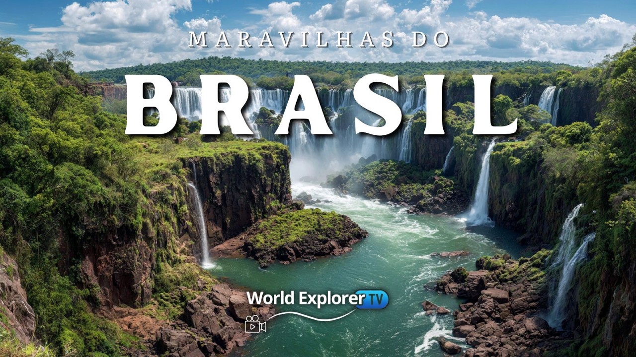 Maravilhas do Brasil | Os 5 Lugares Mais Bonitos para Visitar no Brasil | Vídeo de Viagem 4K