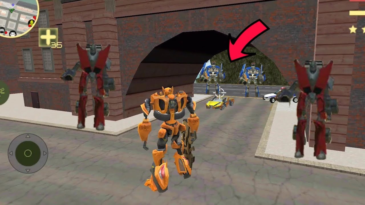 Rise Of Steel || Yellow Robot Fight on City Get || Helicopter Destroy City Get - Android Gameplay HD