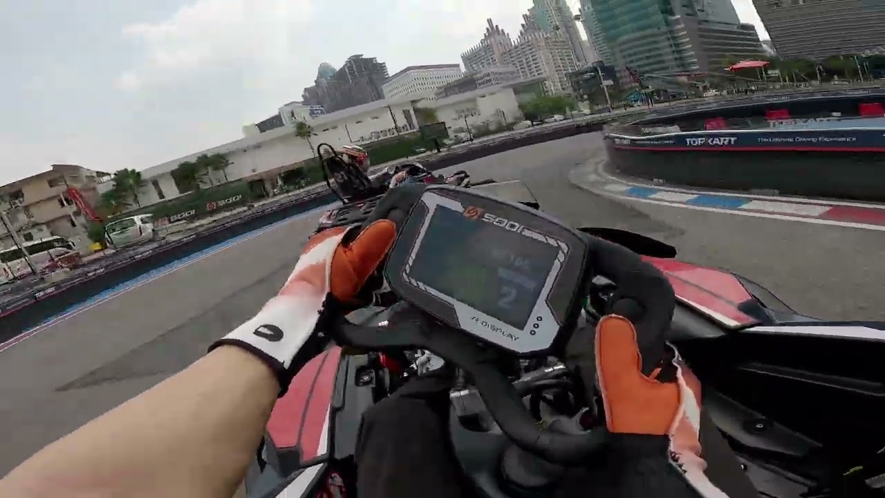 First ever session at TopKart Bangkok