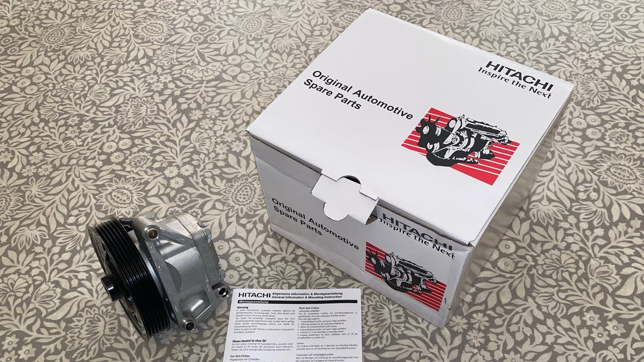 Replacing the power steering pump on a 2008 Land Rover Freelander 2 TD4 auto 