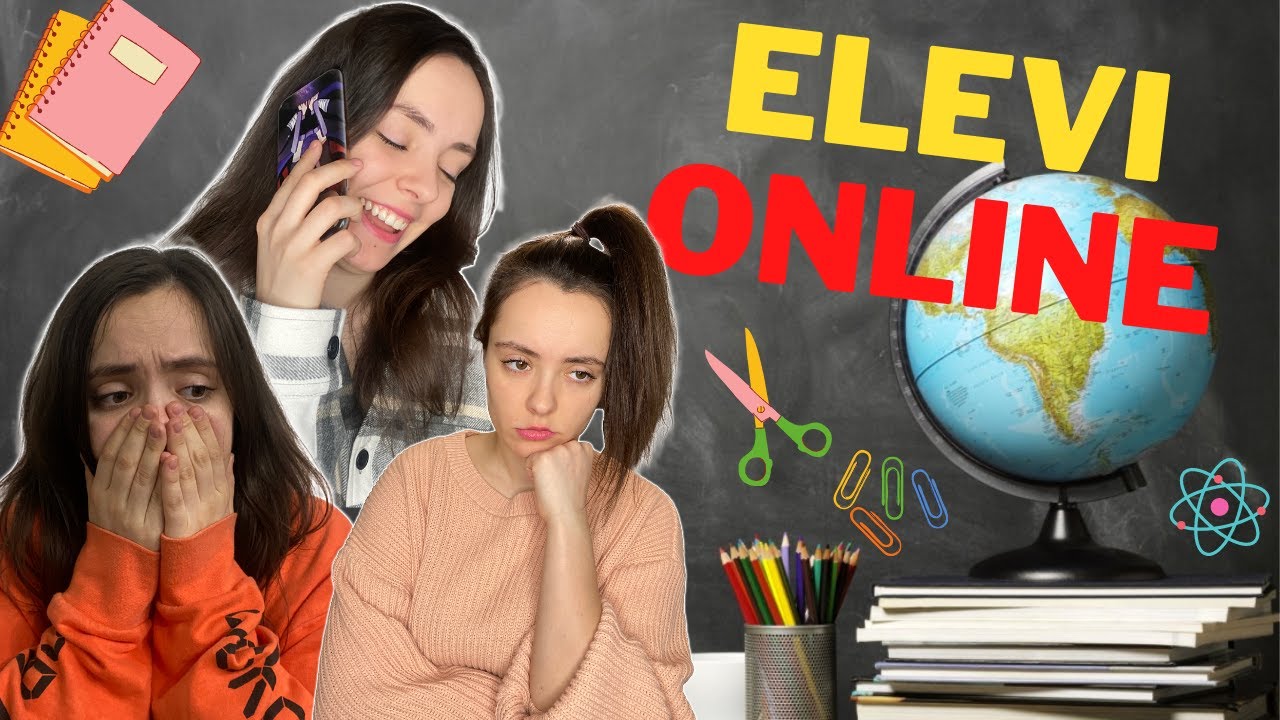10 TIPURI DE ELEVI ONLINE *scoala online*