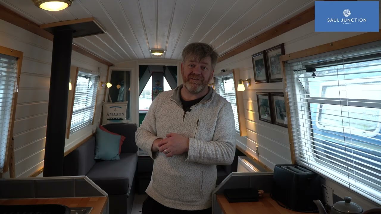 Amazon | 36ft Traditional Stern Narrowboat For Sale at Saul Junction Marina
