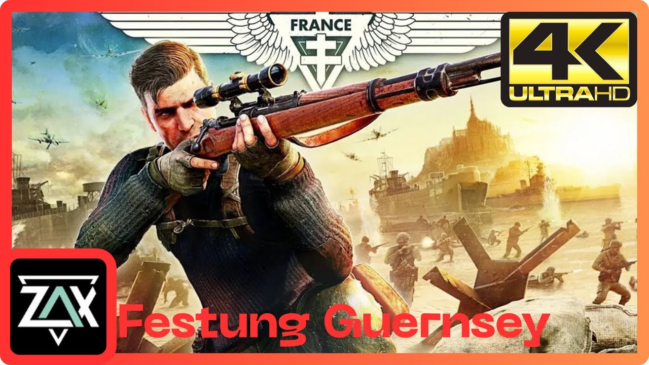 SNIPER ELITE V | FESTUNG GUERNSEY | GAMEPLAY WALKTHROUGH | 4K 60FPS ULTRA | NO COMMENTARY