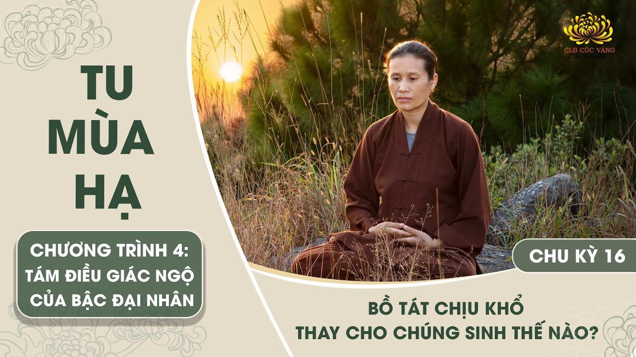 Bồ tát chịu khổ thay cho chúng sinh thế nào? | Chu kỳ 16 - Chương trình 4