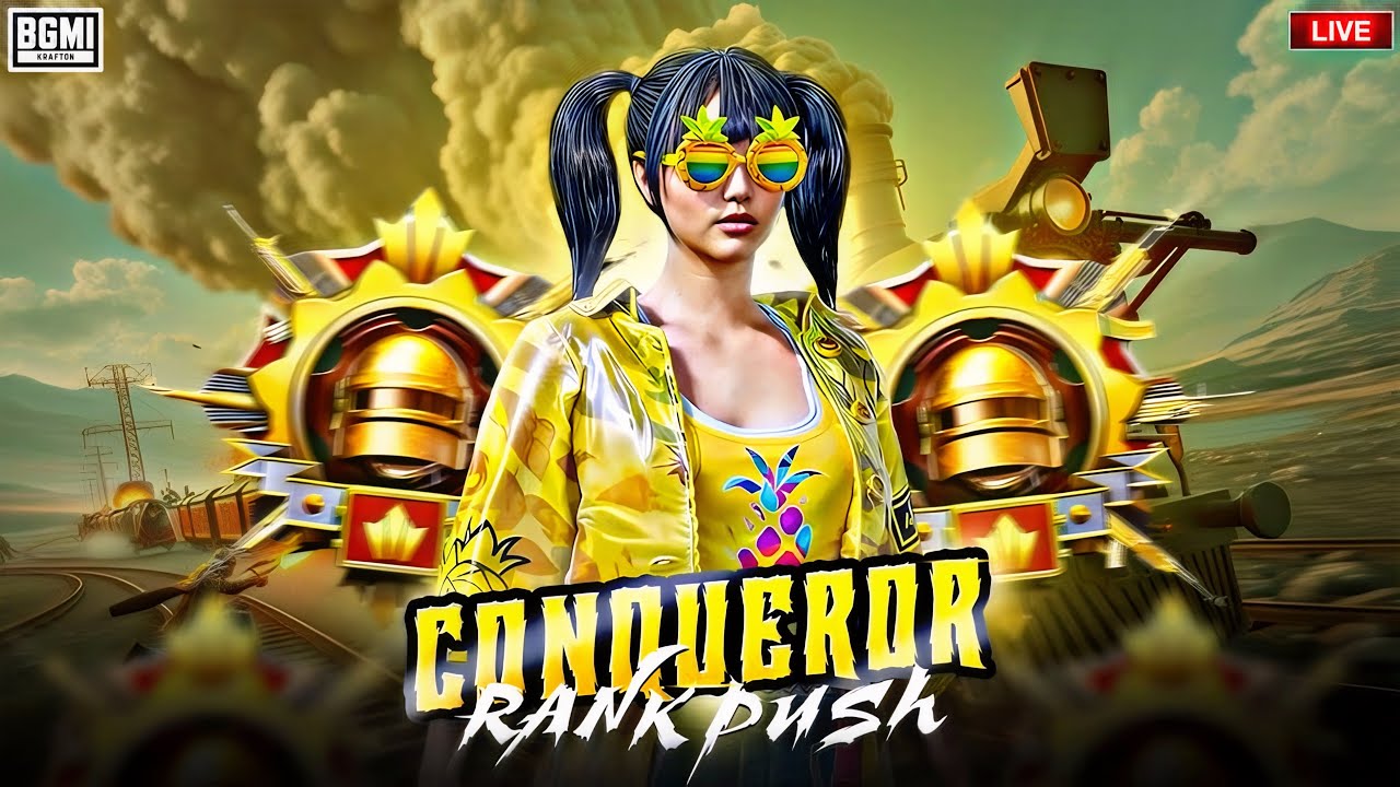 SERIOUS RANK PUSH BEGINS 😱 NAYA UPDATE KAISA LAG 💀#bgmilive #pubg #live