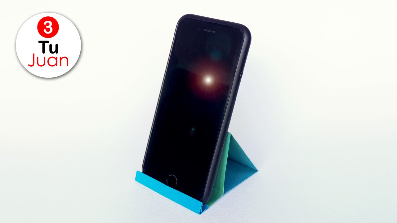 Soporte para Celular de Papel - DIY | JuanTu3