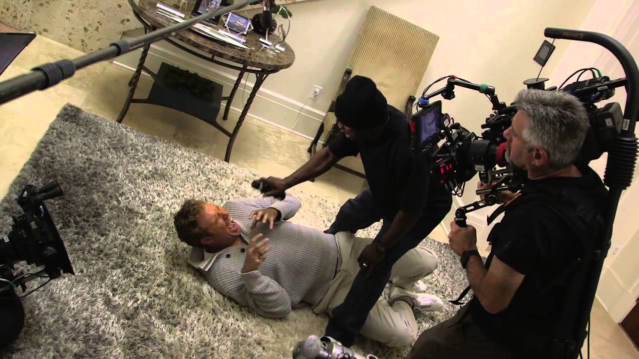Get Hard: Behind the Scenes Movie Broll 1- Will Ferrell, Kevin Hart, T.I. | ScreenSlam