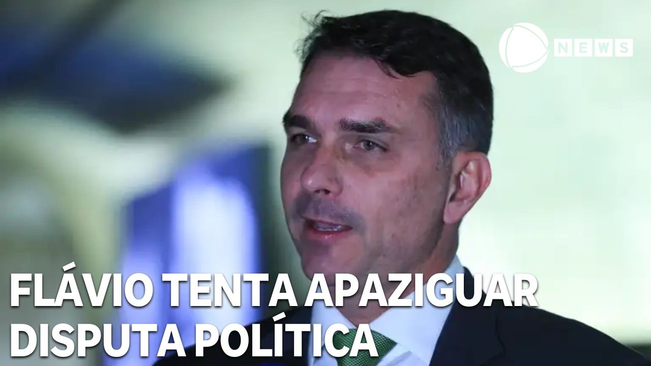 Após visita a Bolsonaro, Flávio tenta apaziguar briga entre Eduardo, Nikolas Ferreira e Michelle