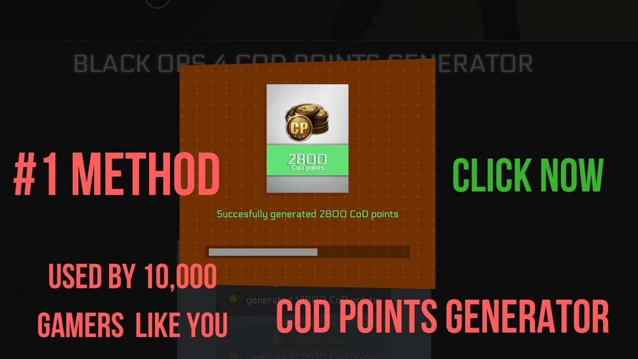 How to Get Free Black Ops 4 CoD Points! [BO4]😍