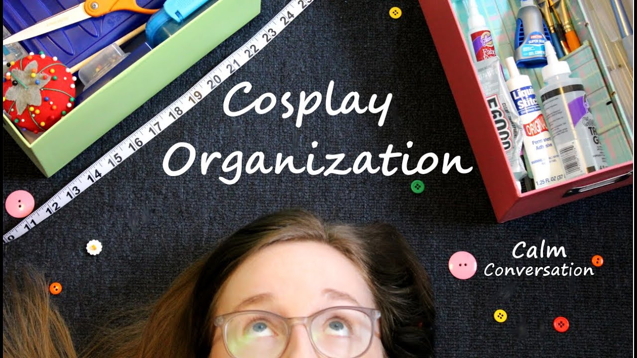 Cosplay Storage Tour - How I Organize My Craft Room | Calming Crafts