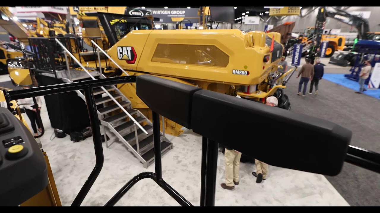 Caterpillar debuts Cold Planers at World of Asphalt