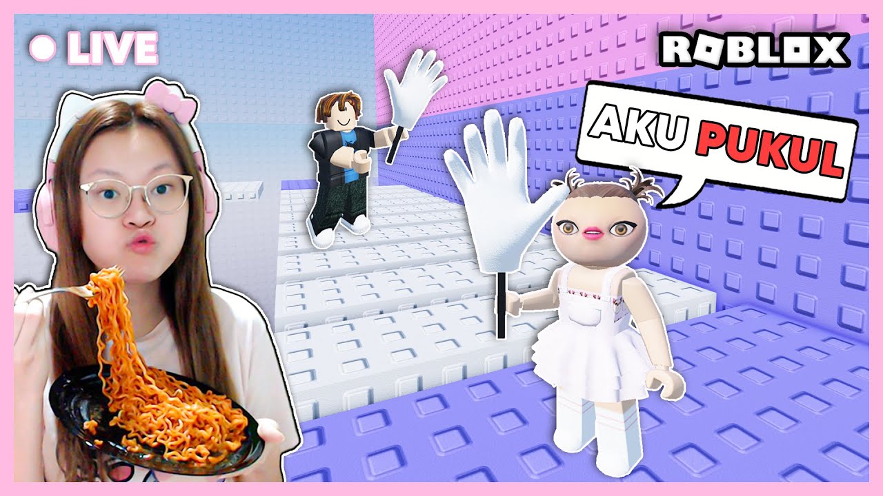 SAMYANG CHALLENGE DI SLAP TOWER, JANGAN PUKUL AKU?!! [SLAP TROLL TOWER 4 ROBLOX INDONESIA]