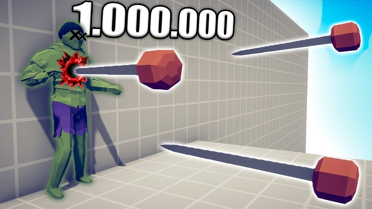 1.000.000 DAMAGE BLOWDART vs EVERY BOSS FACTION - TABS | Totally Accurate Battle Simulator 2024