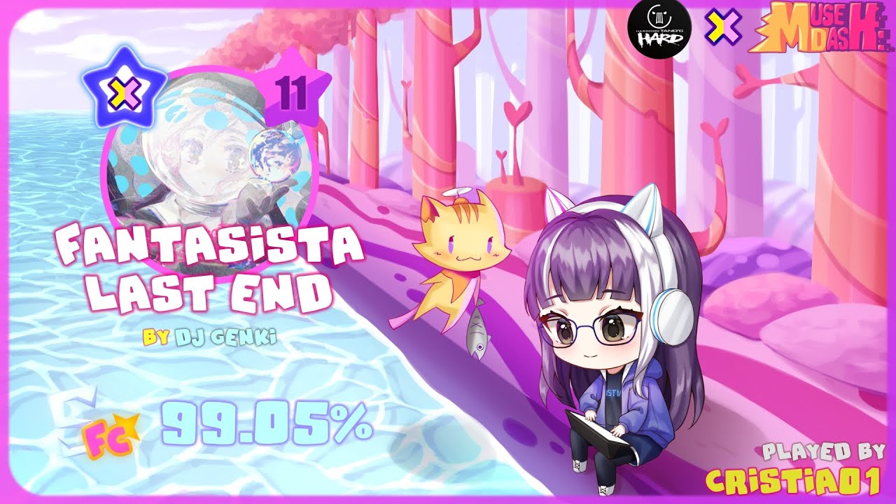 [Muse Dash] Fantasista LAST END Master (Lv 11) Full Combo (99.05%)
