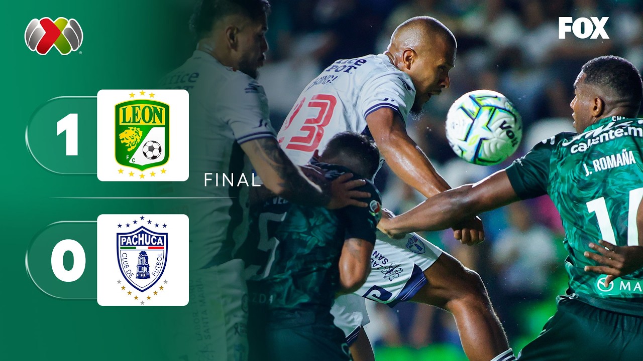LE&Oacute;N 1-0 PACHUCA | RESUMEN | JORNADA 3 | APERTURA 2026 | LIGA MX