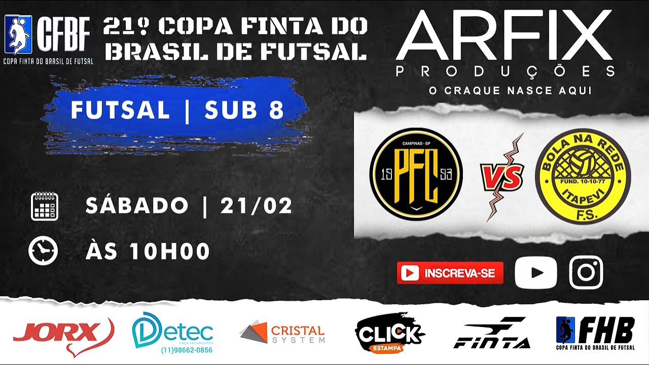 PULO x BOLA NA REDE - FUTSAL | SUB 8