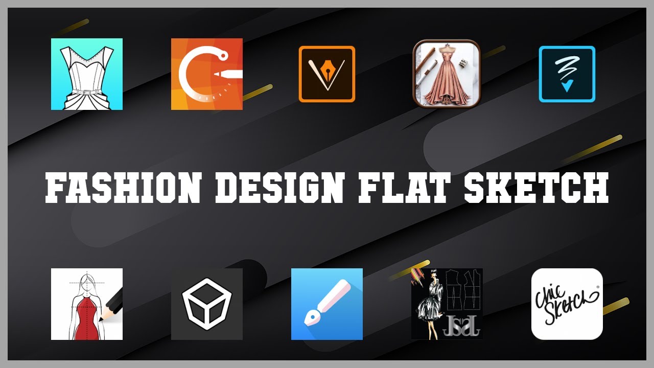 Popular 10 Fashion Design Flat Sketch Android Apps