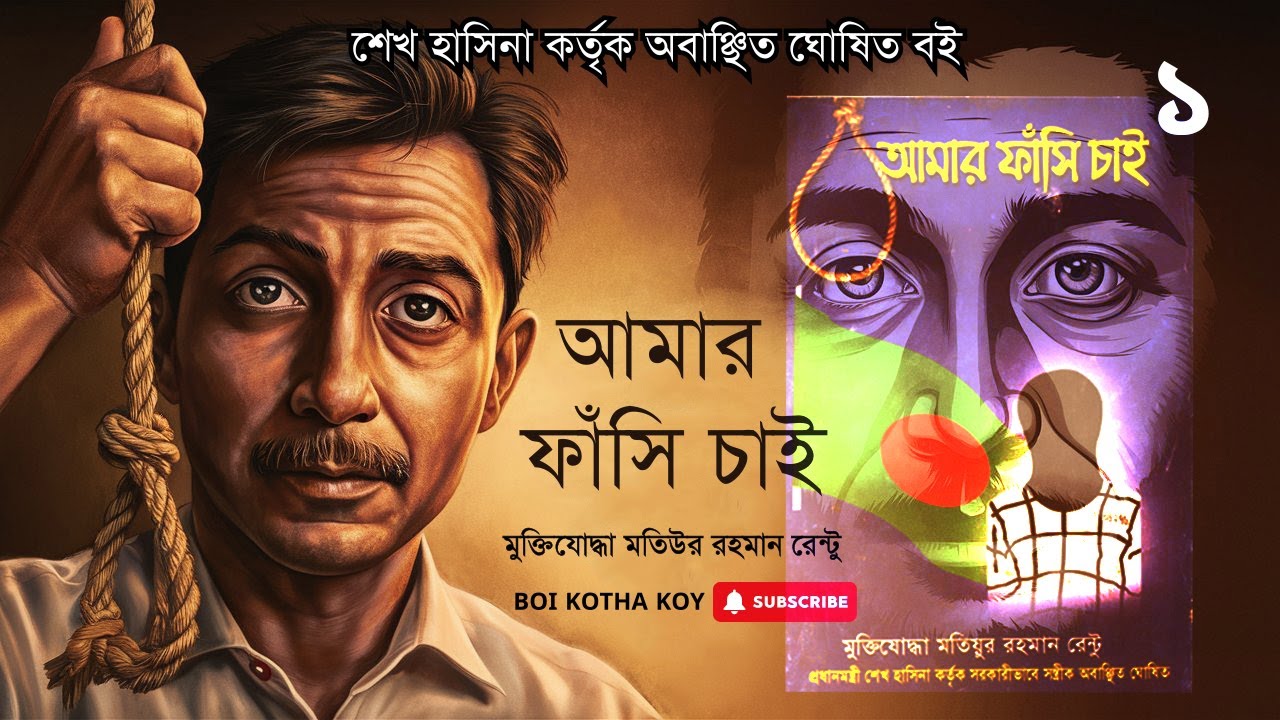আমার ফাঁসি চাই | Part - 1 | Amar Fashi Chai | Bangladesh Politics History | Boi Kotha Koy