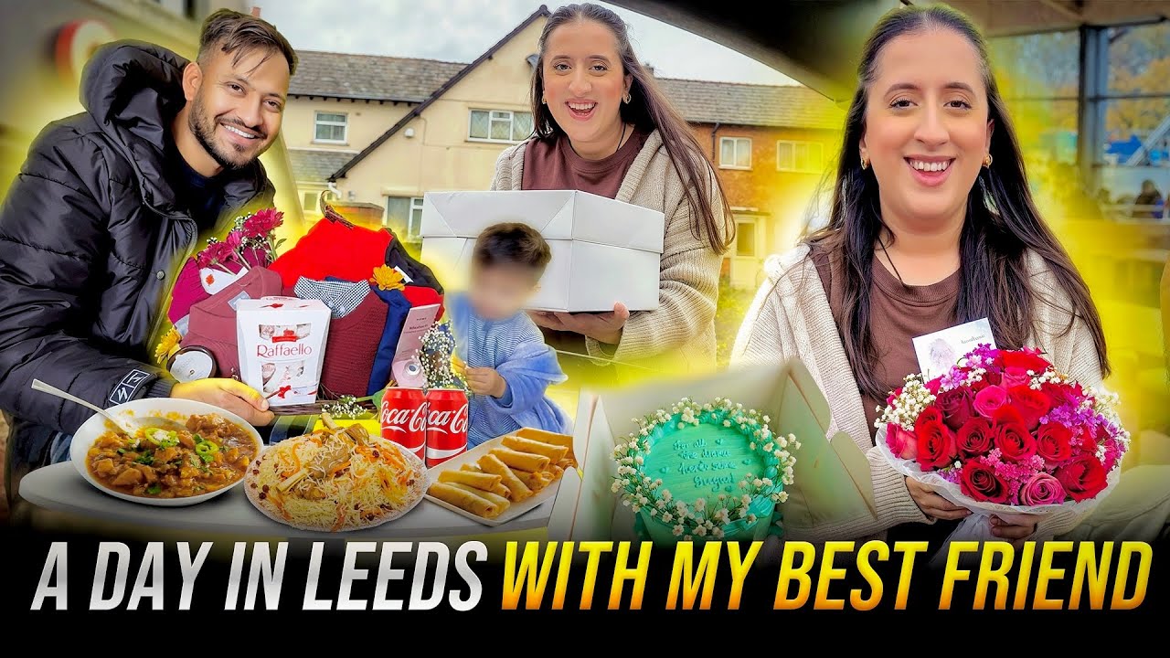 🎁🍰 Gifts, Food & Smiles &ndash; A Fun Day in Leeds with My Best Friend! 💕✨ #LeedsVlog #leeds 