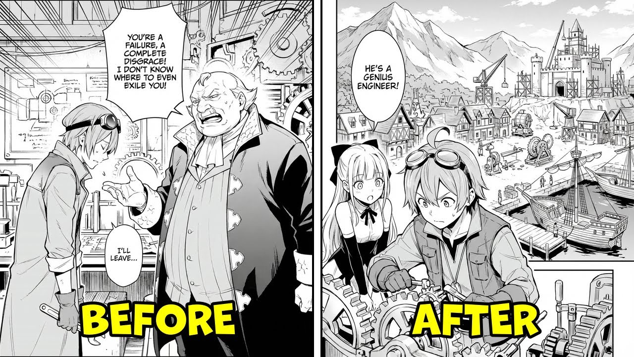 REINCARNATED AS A GENIUS CRAFTER, ESCAPES TO MOUNTAINS TO BUILD A VILLAGE & SLOW LIFE | MANGA RECAP