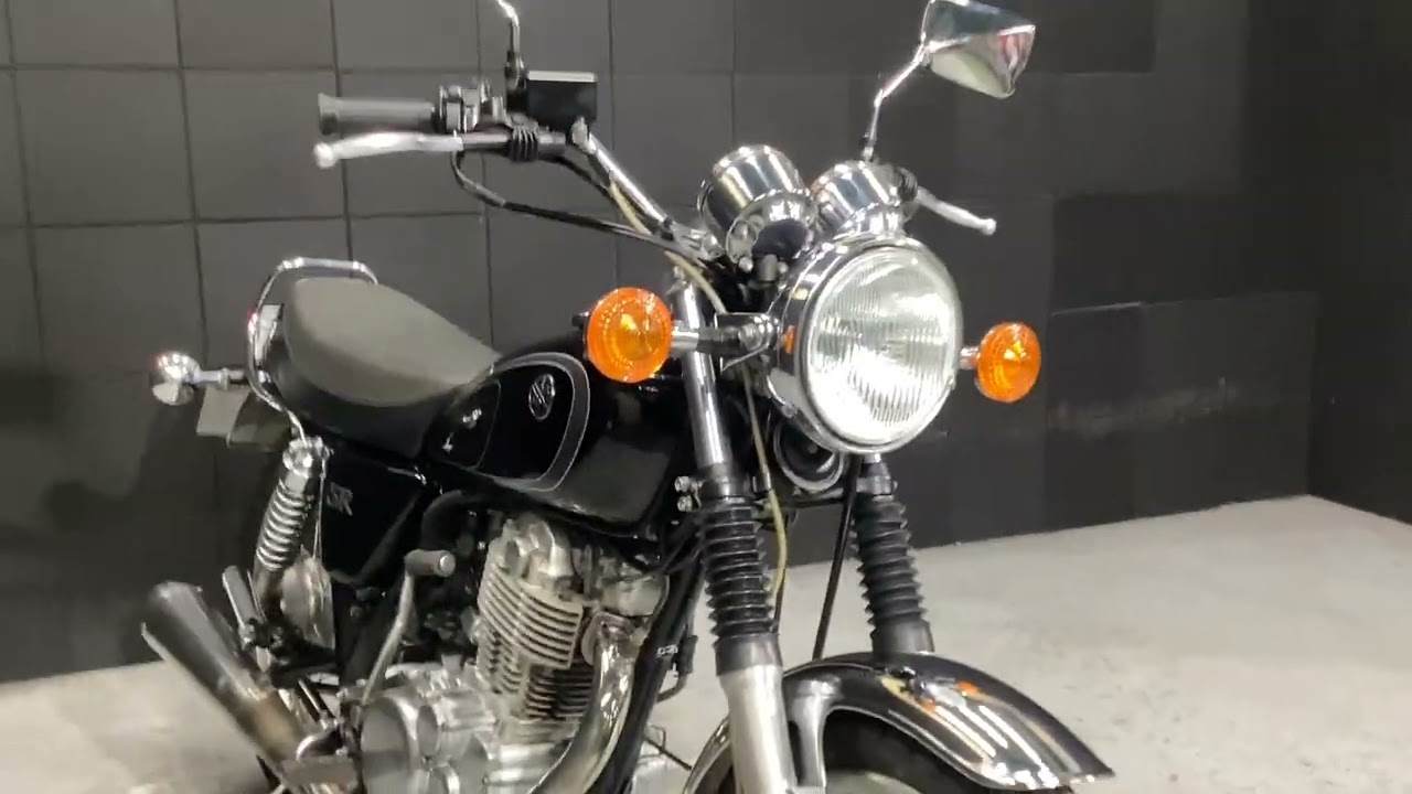 SR400　インジェクション採用で気軽に乗りやすくなった長く愛され続けているクラシックバイクです！【エンジン始動動画】