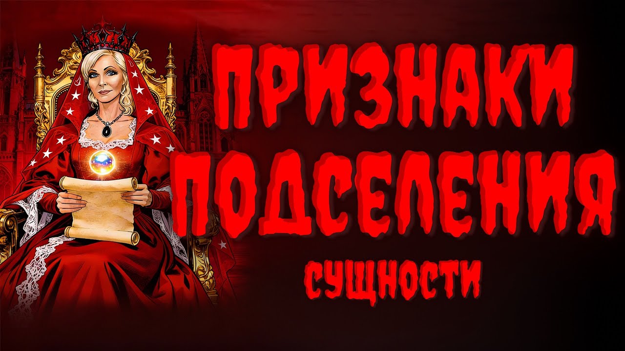 ПРИЗНАКИ ПОДСЕЛЕНИЯ СУЩНОСТИ.Экзорцизм.Пособие для Практиков❗️
