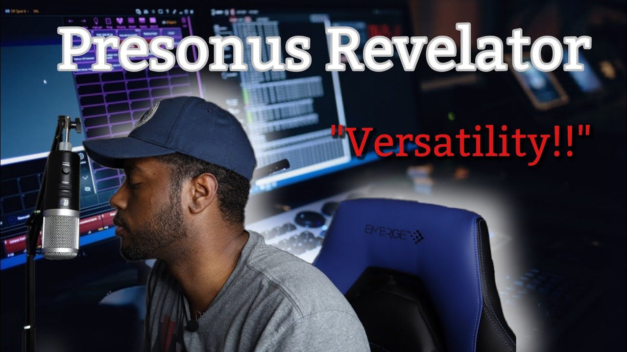 PreSonus Revelator USB Microphone - (Unboxing, Complete Setup, and Live Demo for Gaming)
