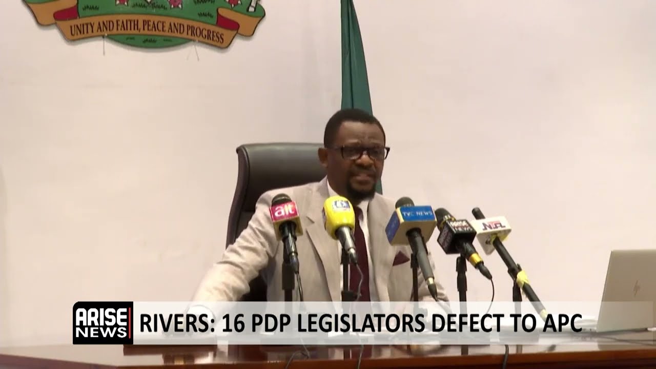 RIVERS: 16 PDP LEGISLATORS DEFECT TO APC