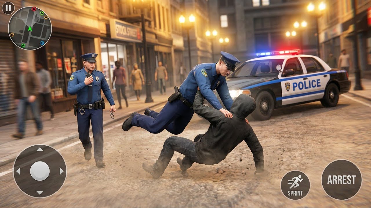 Police Simulator Game 2026 🚔 Realistic Police Car, Bike & Helicopter Gameplay | Crime Chase Missions
