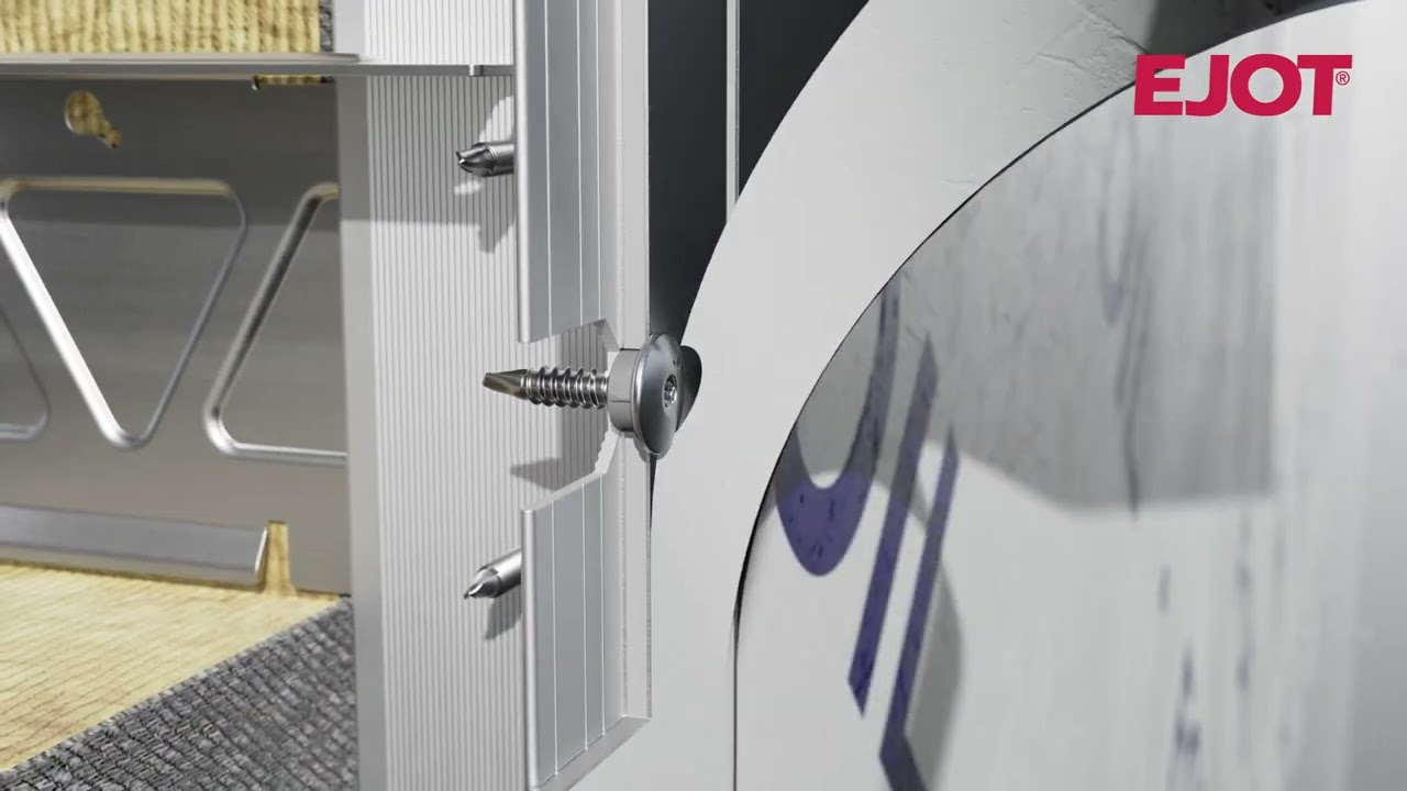Fijación en fachadas ventiladas con Sistema LT - XT EJOT®
