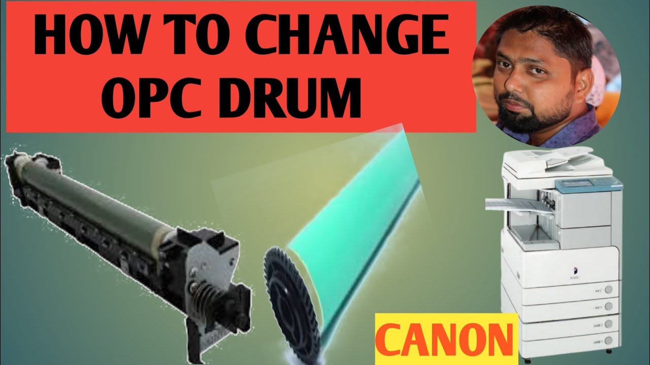 Black line print problem solution | DRUM CHANGE IN CANON IR 2870,2230,3570,4570,3235,3245 |