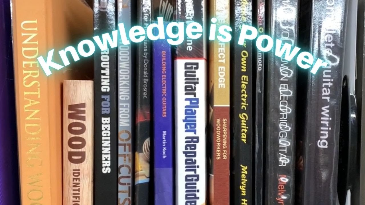 My Top 5 Books Essential for Guitar Building | Luthier's Reference List