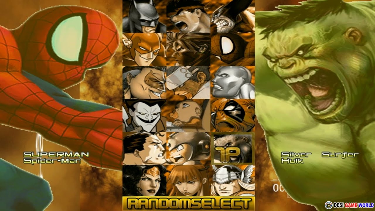 DC VS. CAPCOM VS. MARVEL ( MUGEN ) 2021