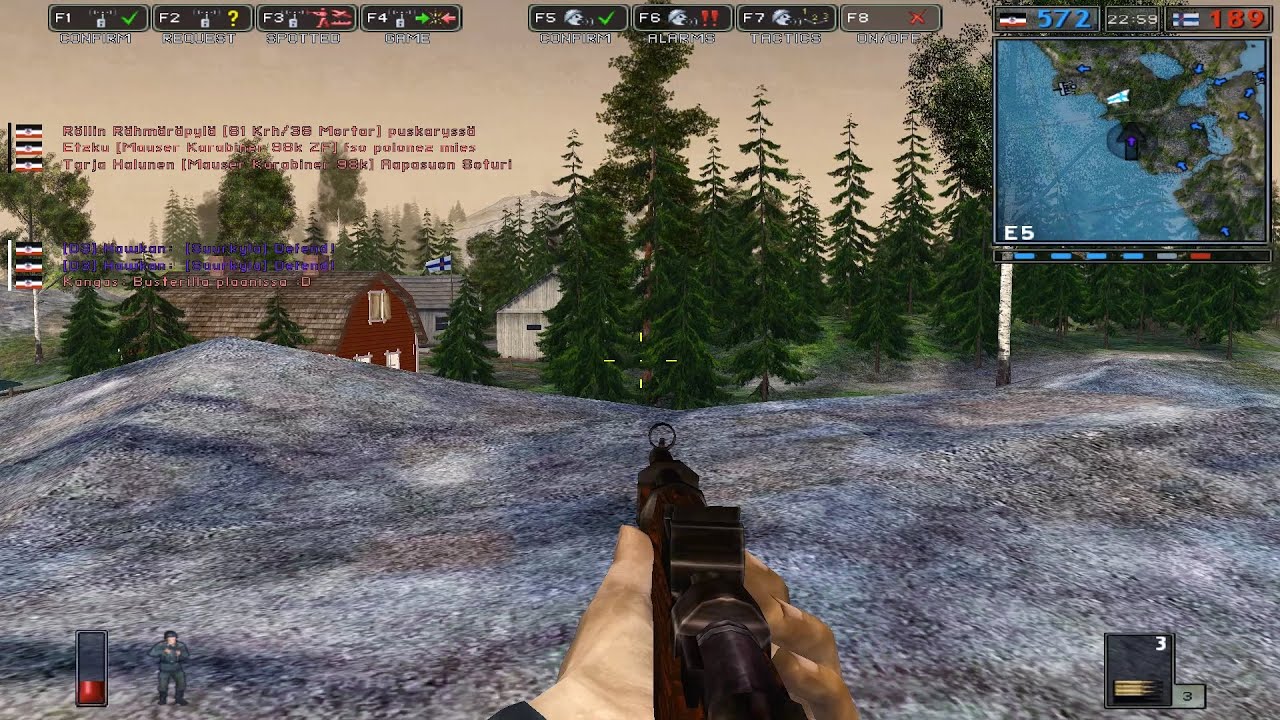 Operation Tanne Ost: Battlefield 1942 Finnwars Mod