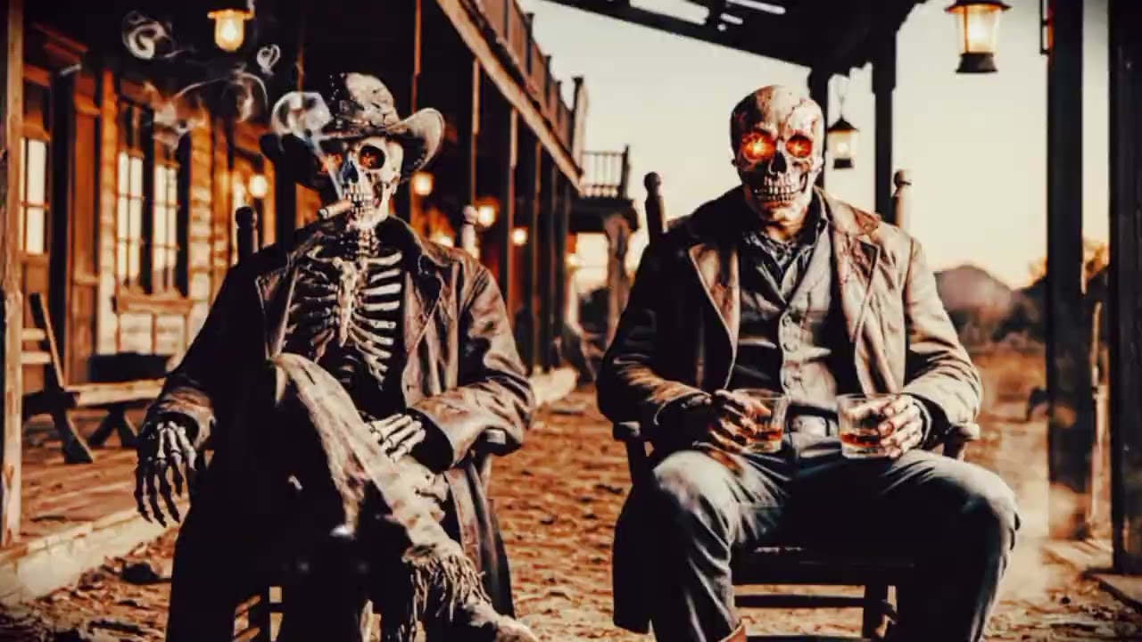 Skull Strings at Dusk &mdash; Dark Country Outlaw Guitar Mix