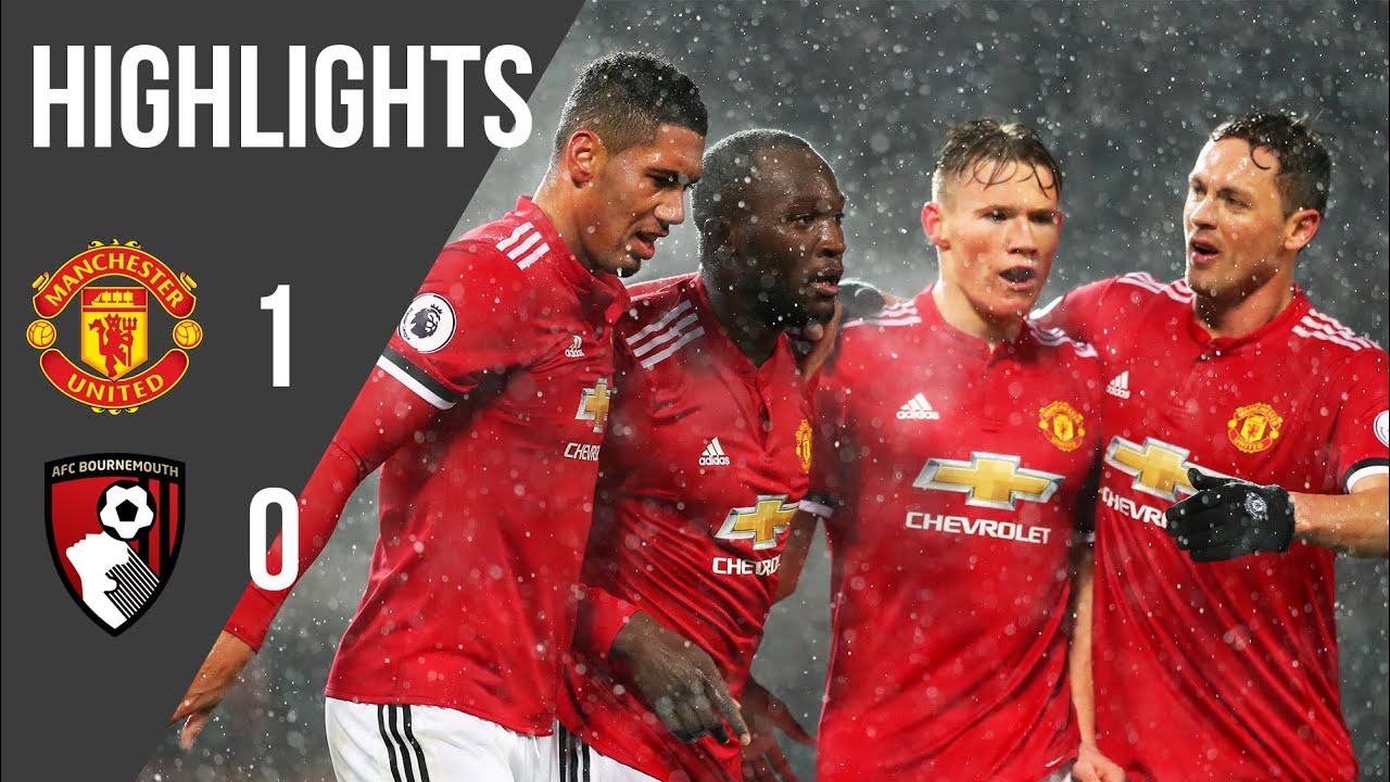Manchester United 1-0 Bournemouth | Premier League Highlights (17/18) | Manchester United