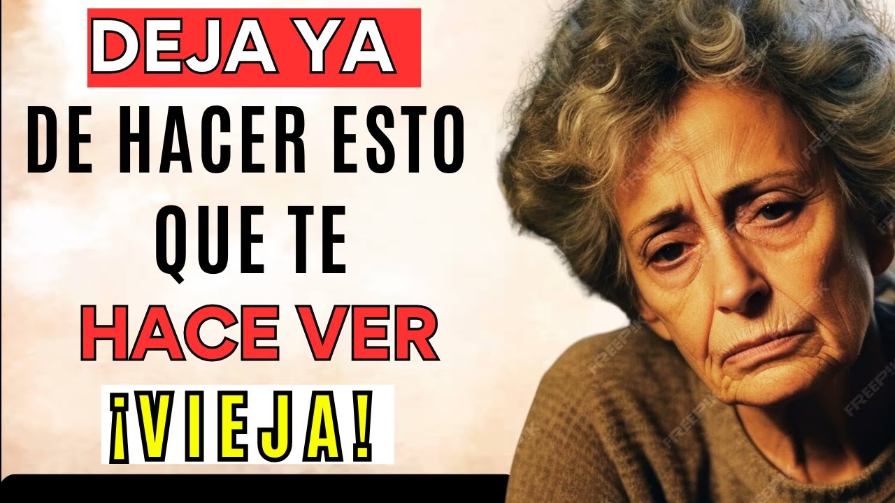 Por Qué Te Ves Mayor: DESCUBRE 10 Errores comunes que te envejecen😕