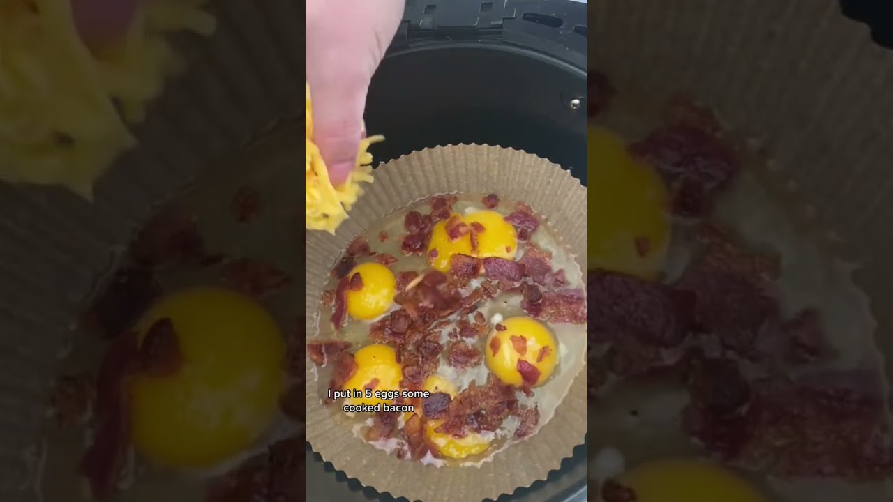 Air fryer frittata #carnivorediet #animalbased #ketorecipes #carnivore #keto #ketomeals #lowcarb