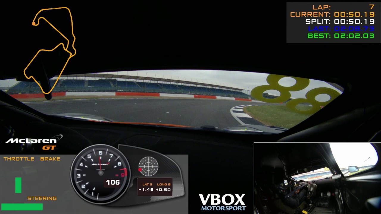 Testing with the Mclaren 650S GT3 at Silverstone