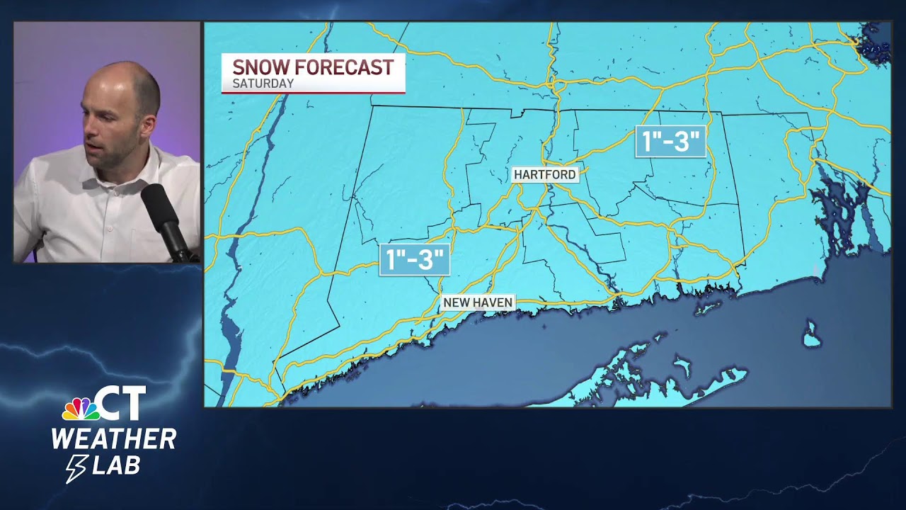 Weather Briefing on Cold & Snow Saturday