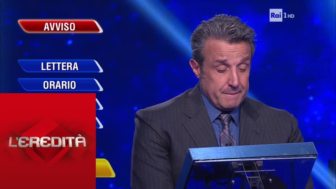 La ghigliottina - L' Eredità 22/05/2019