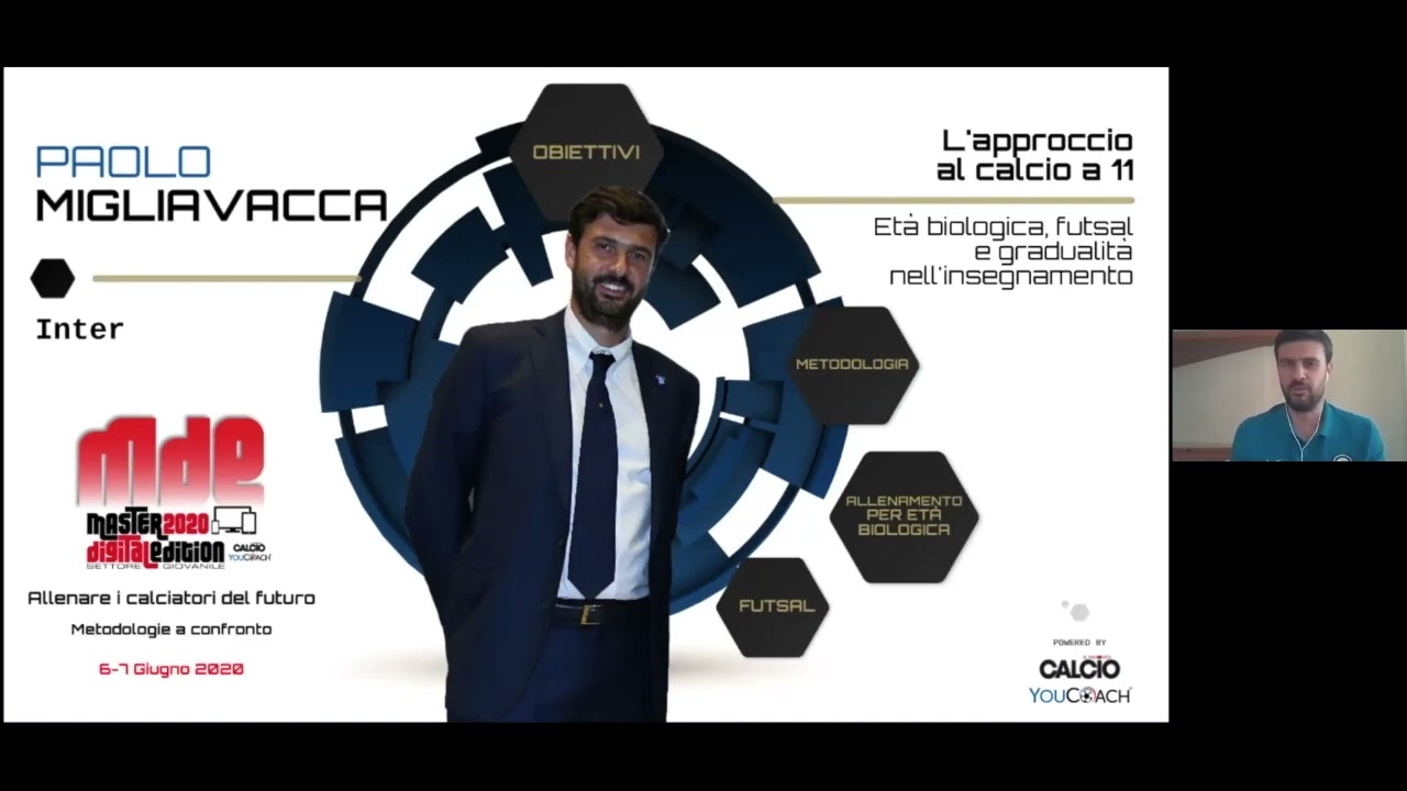 'L'approccio al calcio a 11' a cura di Paolo Migliavacca