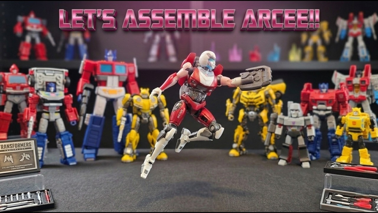 Happy Valentines Day!! Blokees Transformers Classic Class Arcee Build!
